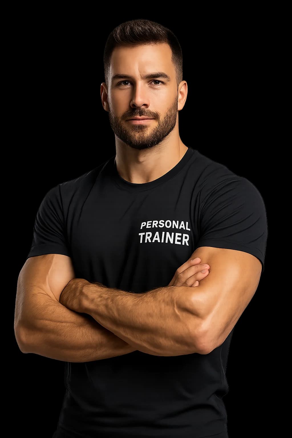 Personal trainer portrait